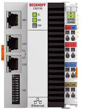 CX8190 | Embedded PC for different Ethernet protocols